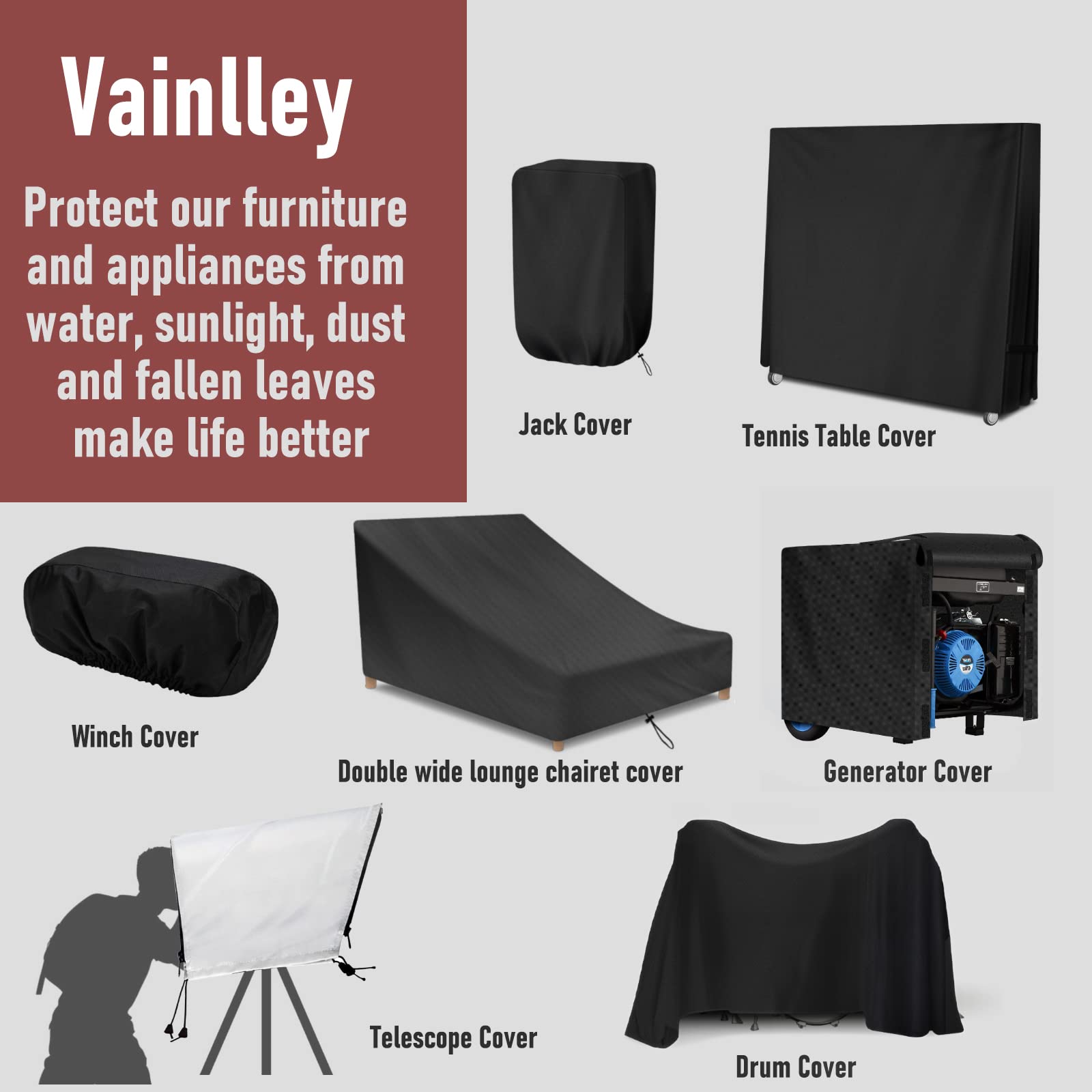 Vainlley black finish provides sleek protection for your chiminea