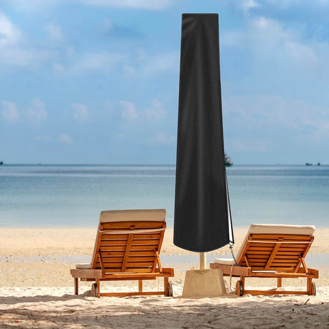 Vainlley umbrella cover protecting outdoor shade from rain and dust
