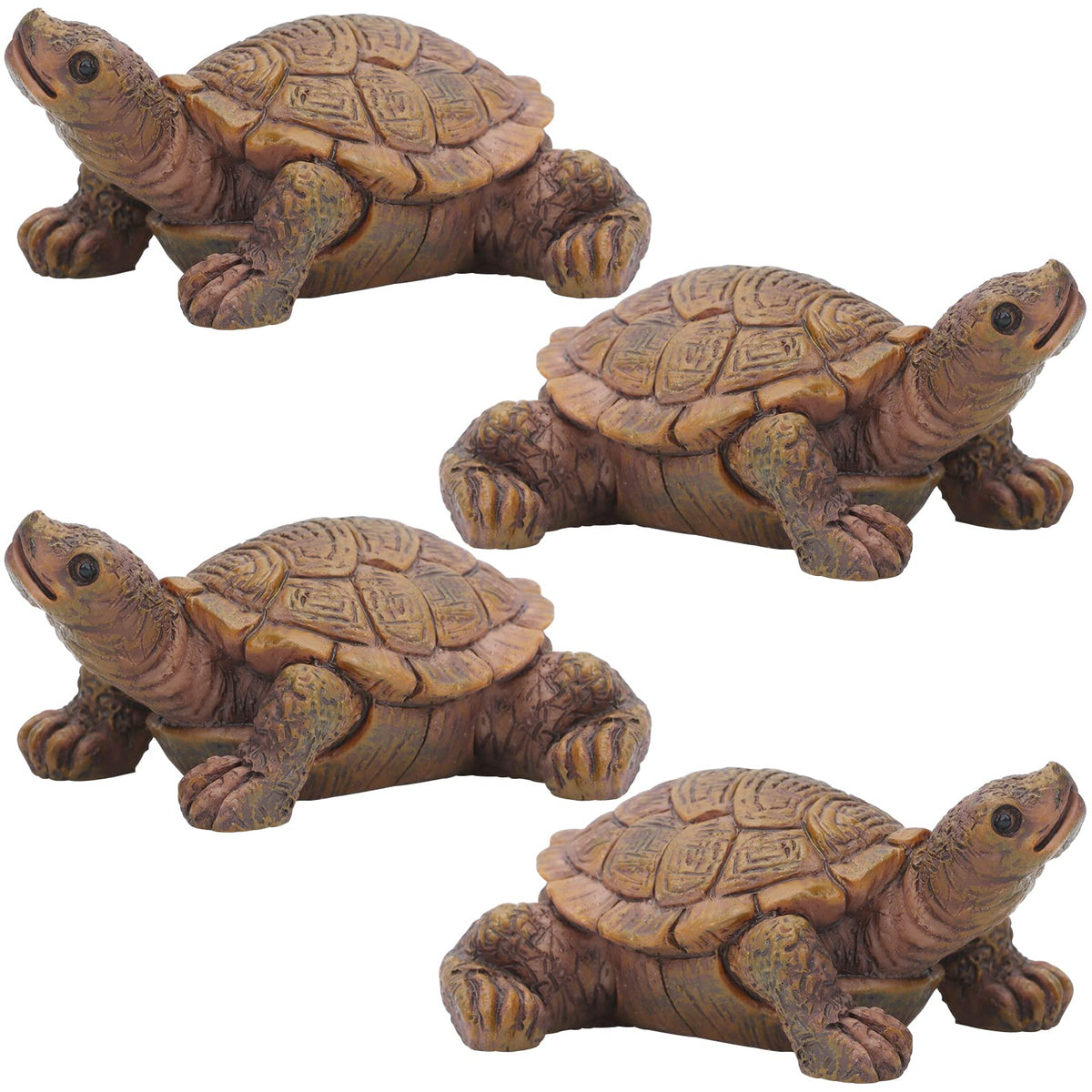 VAIPI mini turtle figurine for bonsai decor and garden charm.