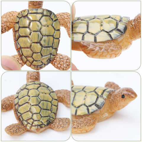VAIPI sea turtle figurine on a desk, adds coastal ambiance.