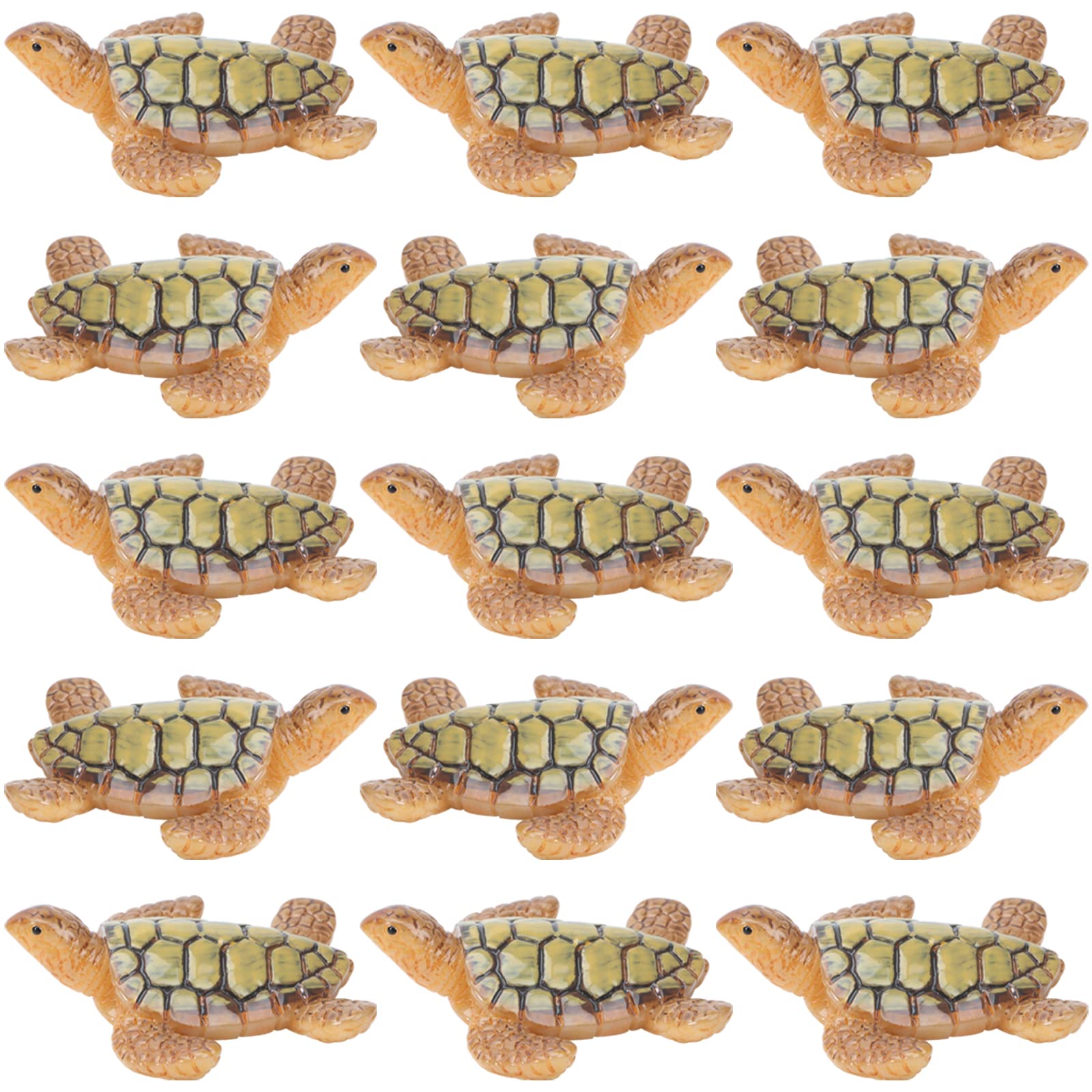 VAIPI sea turtle figurine enhances terrarium displays with lifelike charm.