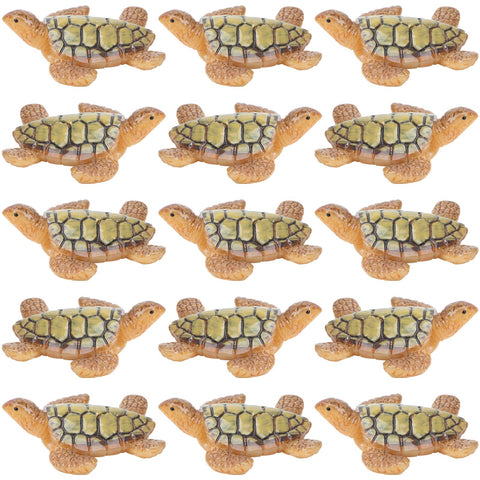 VAIPI sea turtle figurine enhances terrarium displays with lifelike charm.