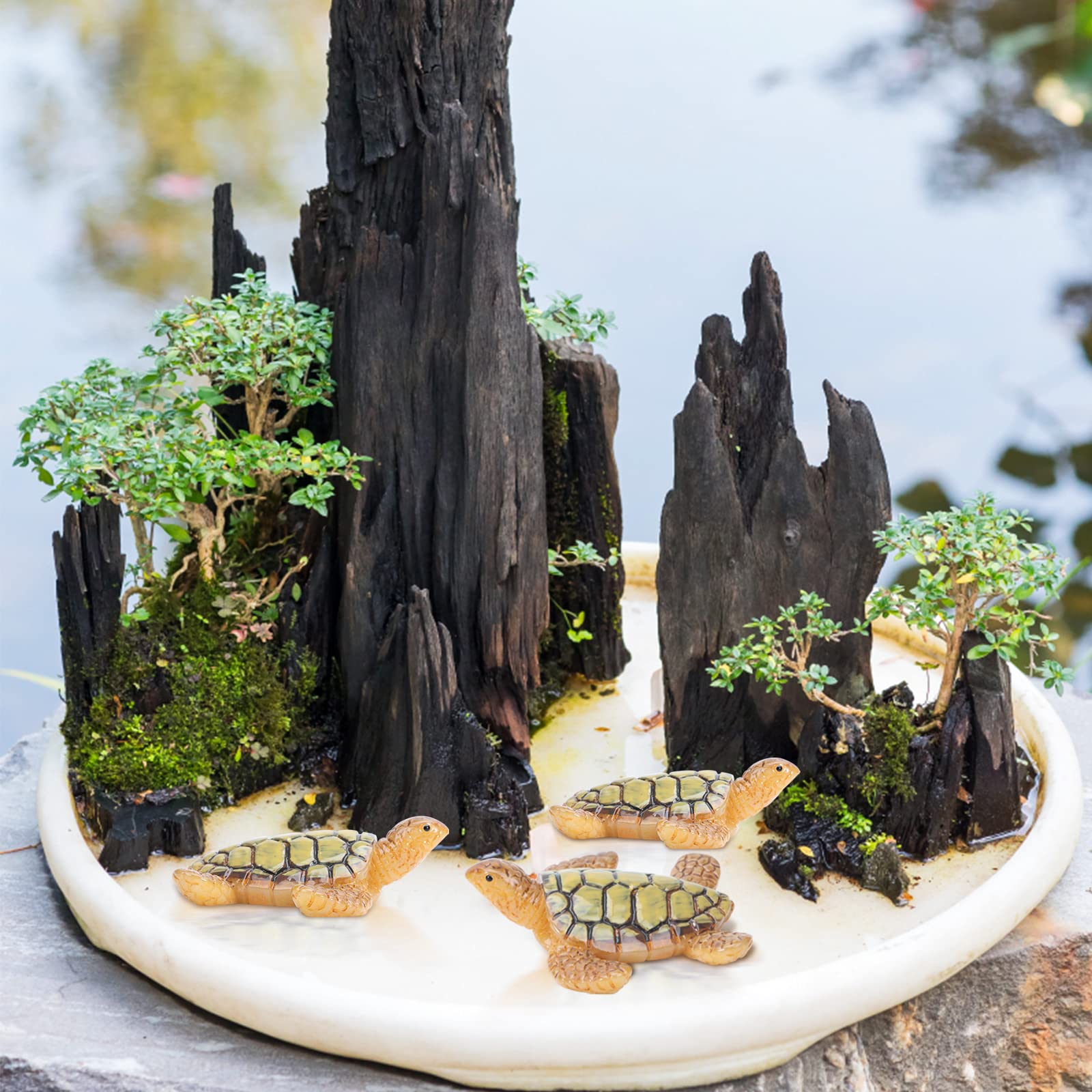 VAIPI sea turtle figurine collection complements any decorative display.