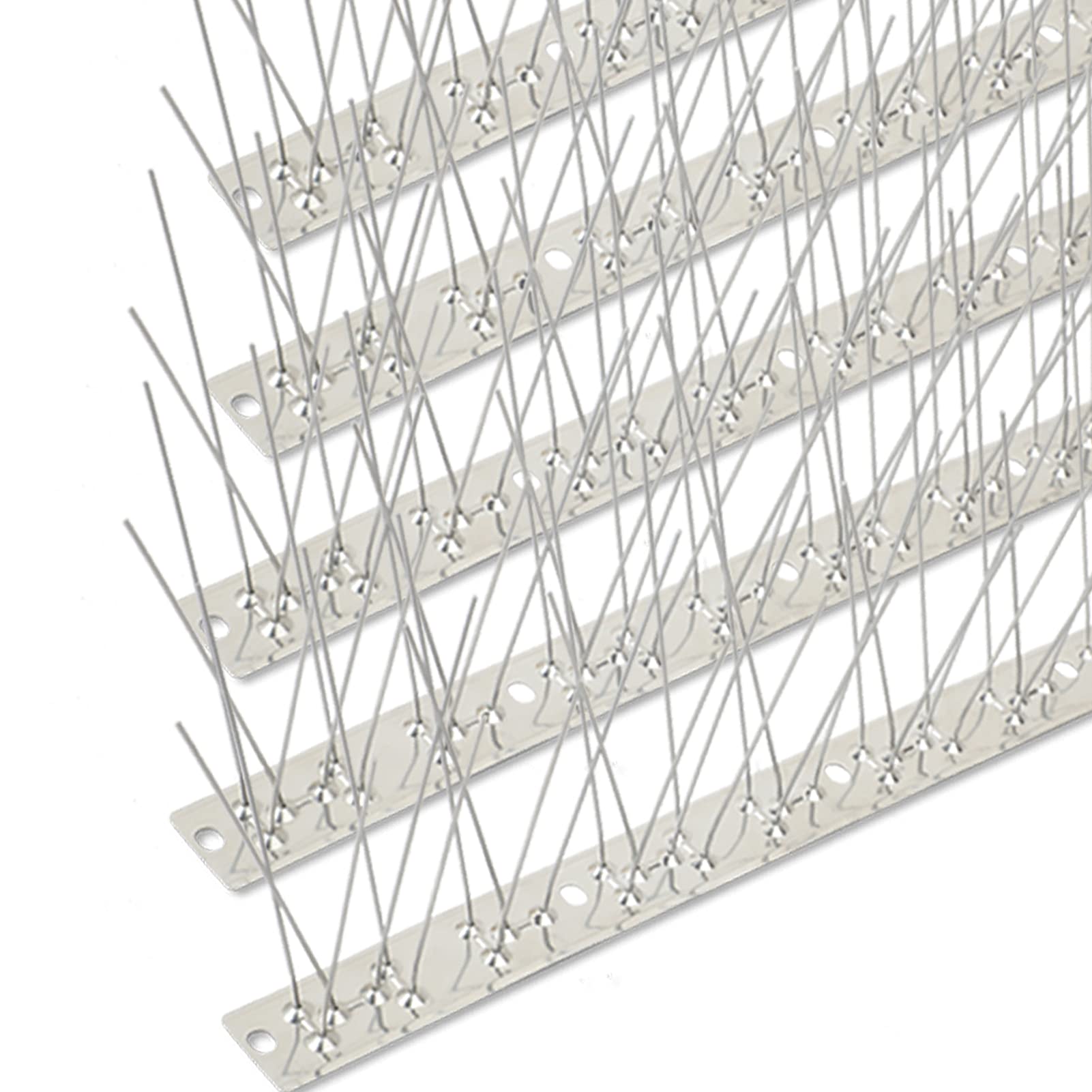 Valibe bird spikes with 60ft coverage protect ledges from roosting