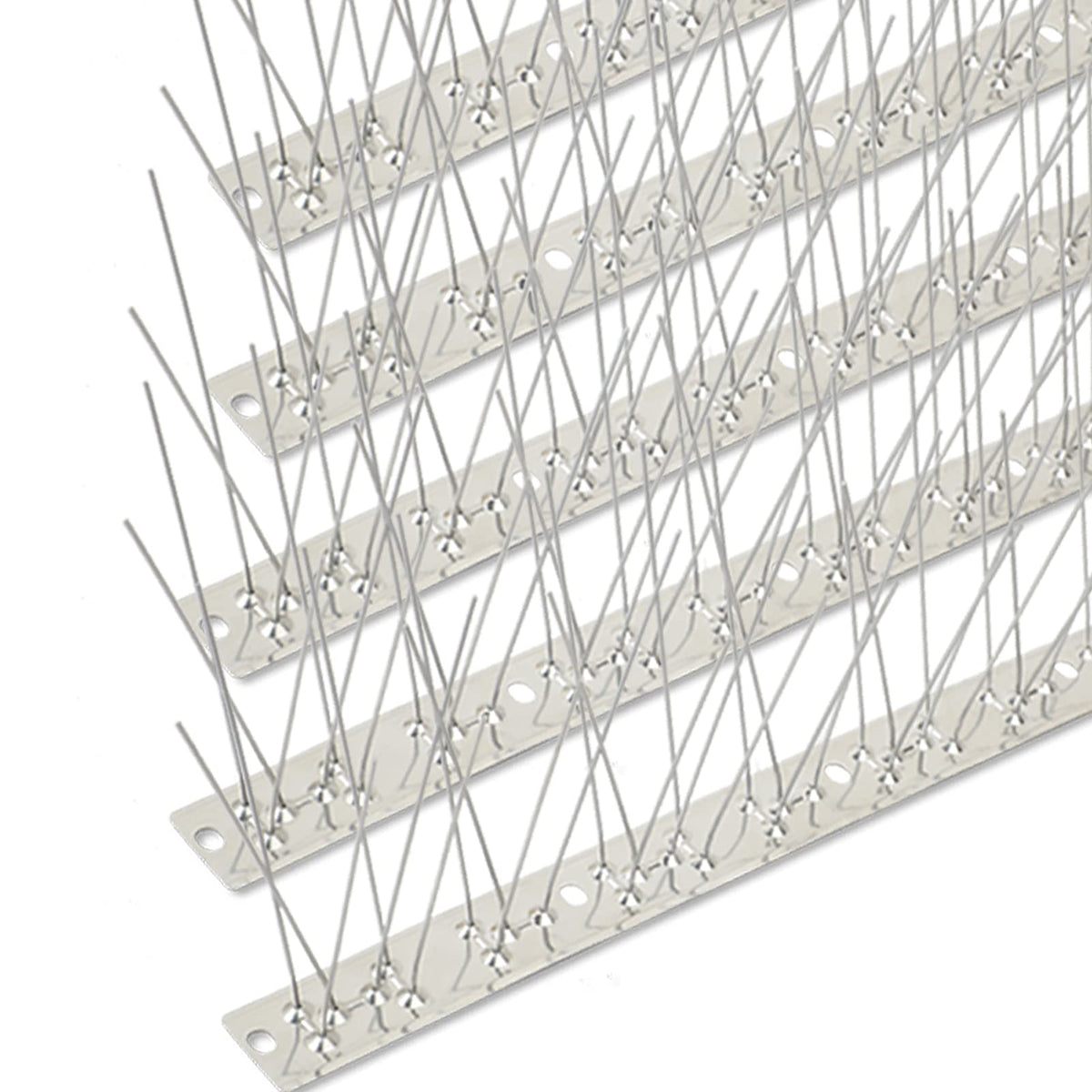 Valibe bird spikes with 60ft coverage protect ledges from roosting