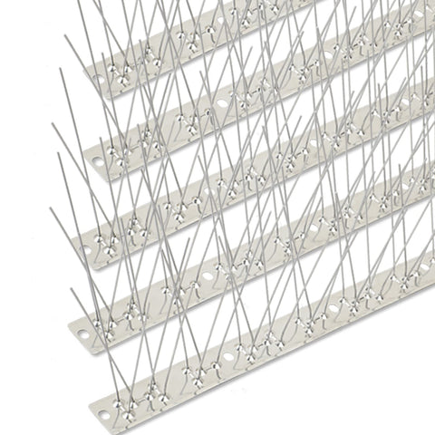 Valibe bird spikes with 60ft coverage protect ledges from roosting