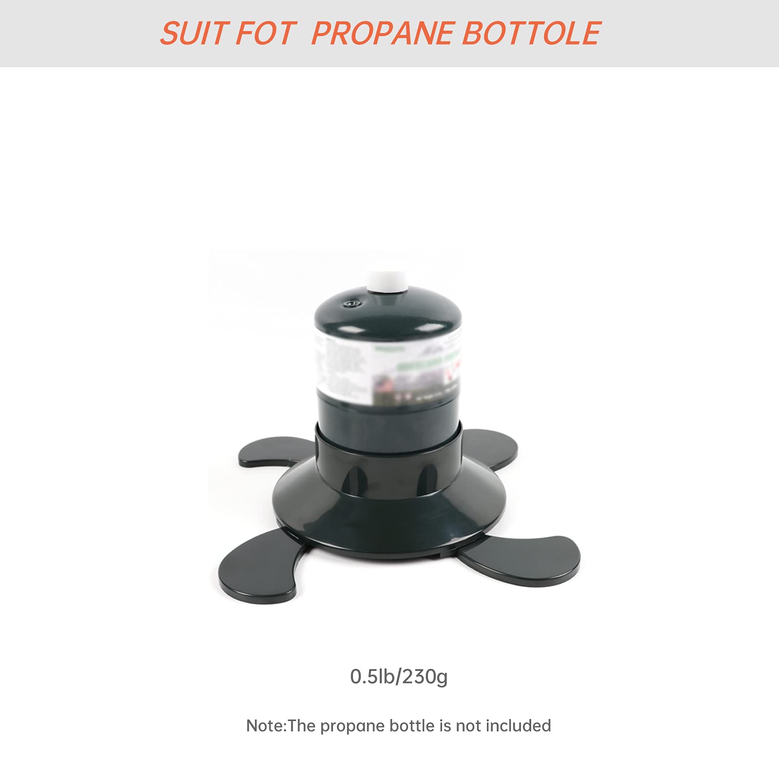 Great for camping, hunting, and job sites needing steady propane support