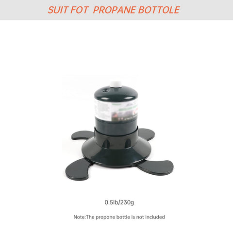Great for camping, hunting, and job sites needing steady propane support