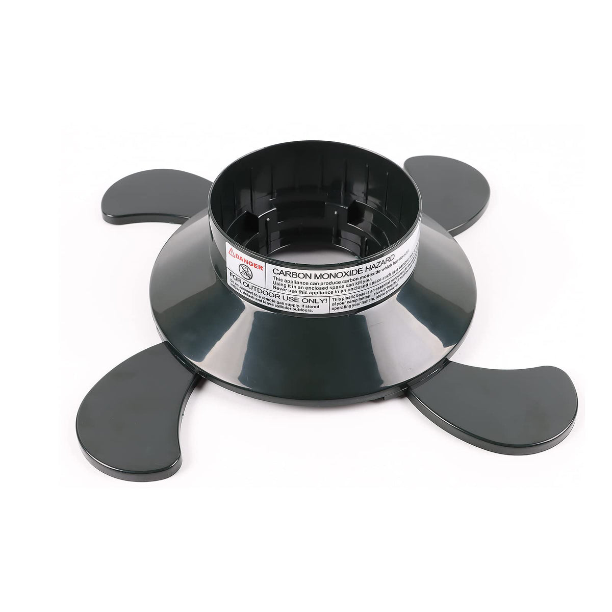 Valken propane base foldable stand with 16oz canister enhances stability for outdoor cooking