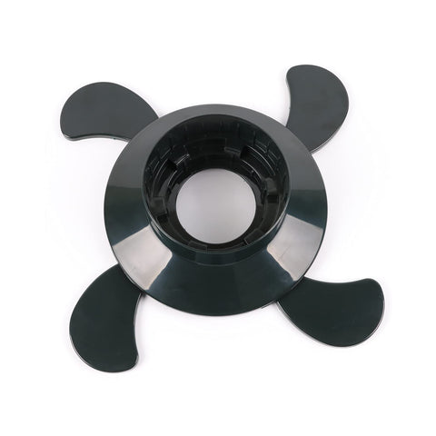 Wide fixed platform stabilizes stoves and lanterns during use