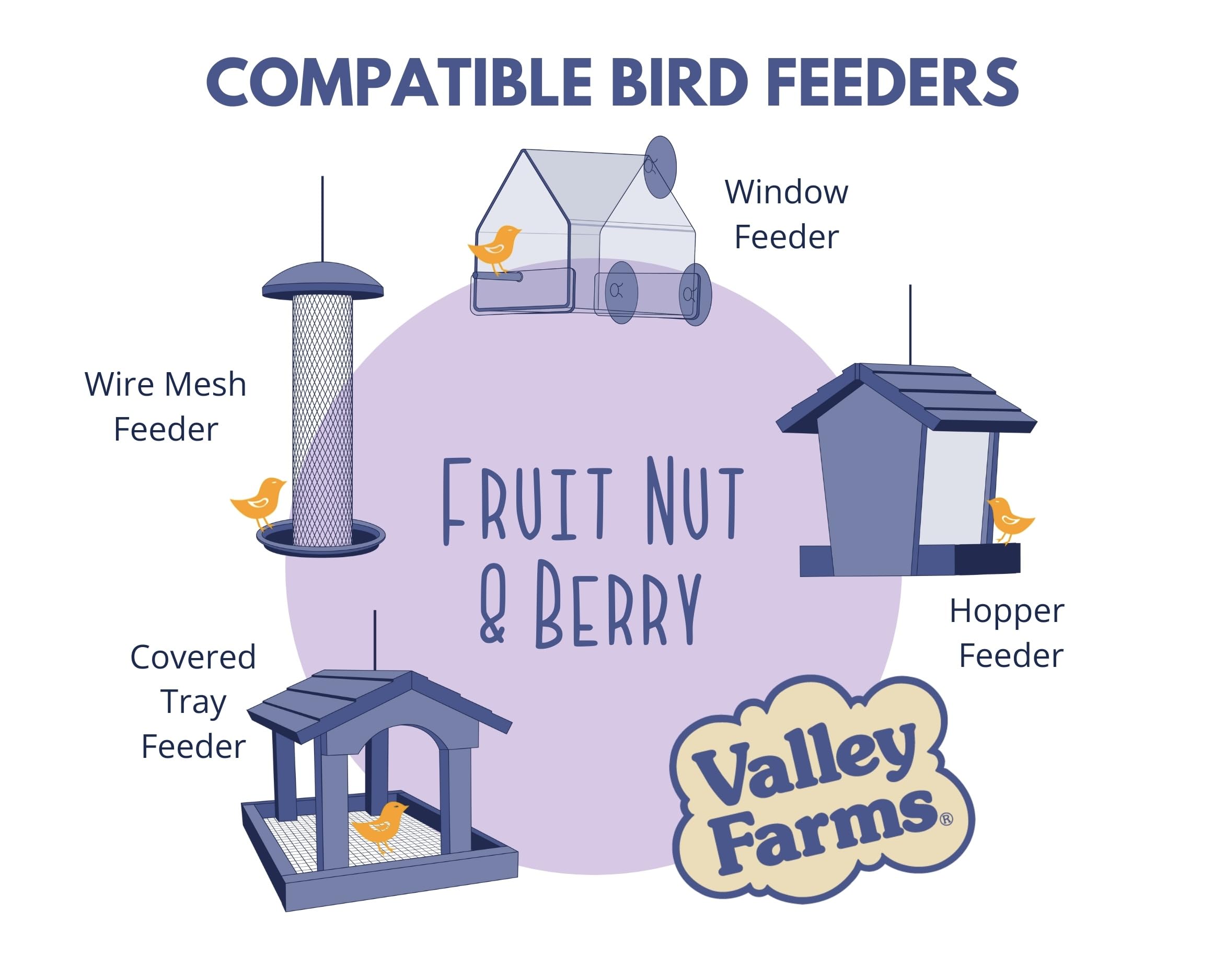 Valley Farms safflower seeds close-up ideal for attracting cardinals and buntings.