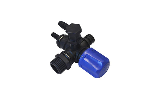 Valley Industries 34-140118-CSK universal regulator shows adjustable pressure for precise broadcast spraying