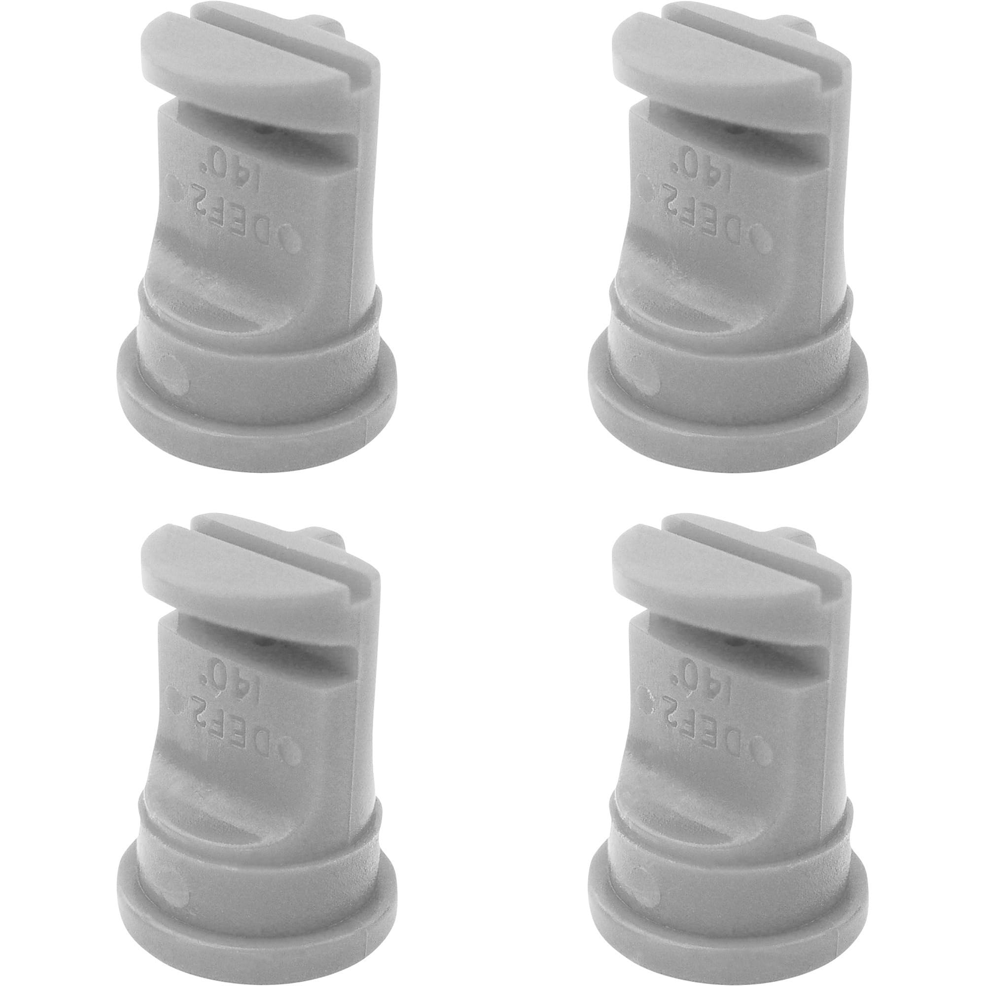 Valley Industries deflector nozzle with larger orifice reduces clogs while maintaining precise spray.