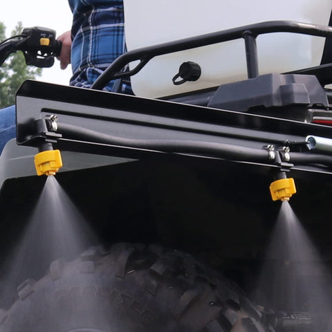 Valley Industries elbow nozzle body groove demonstrating easy spray boom seating