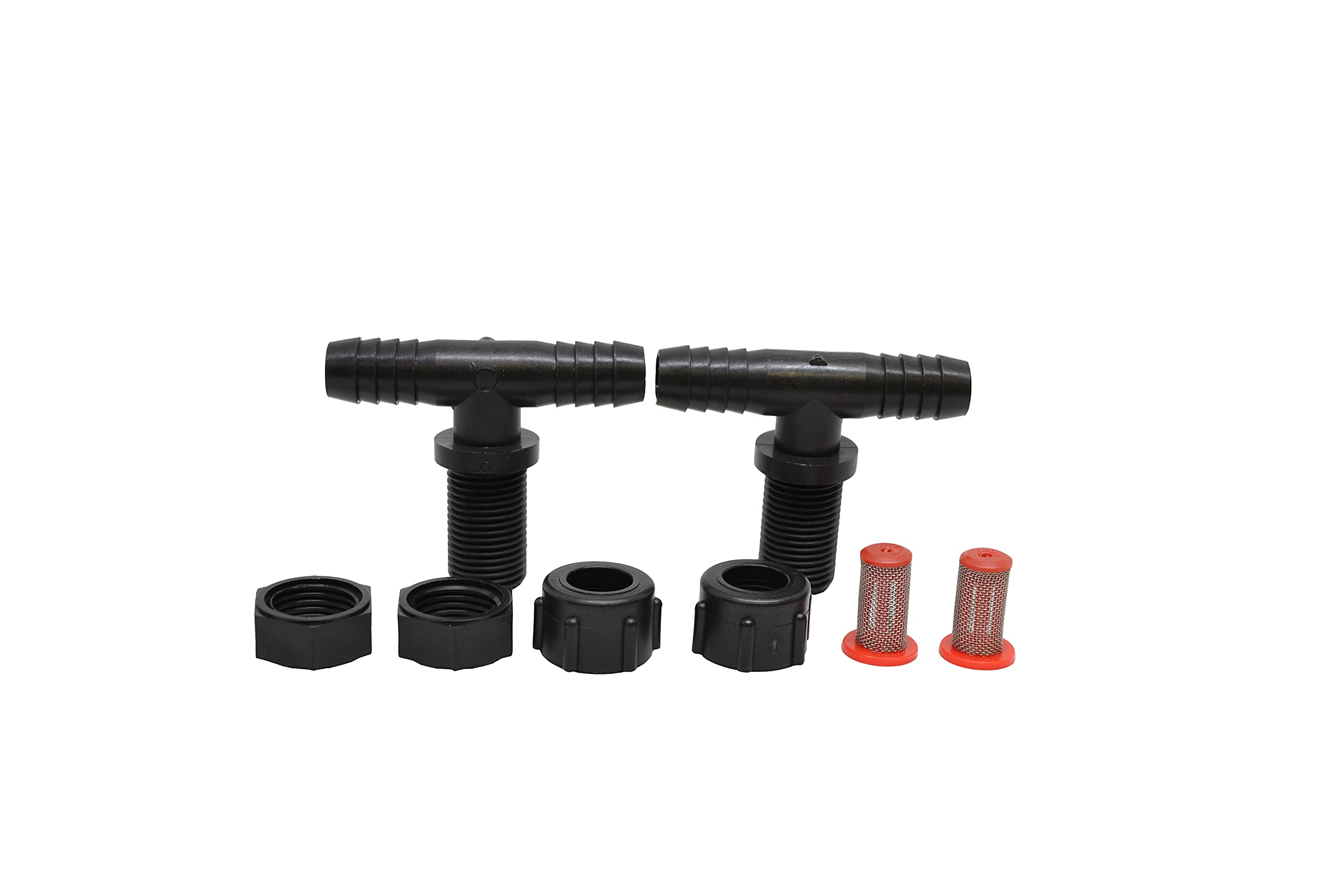 Valley Industries tee nozzle body kit with 11/16 MPS x 3/8 HB fittings for reliable broadcast spraying.