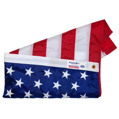 Valley Forge US4PN flag PERMA-NYL fabric in all-weather