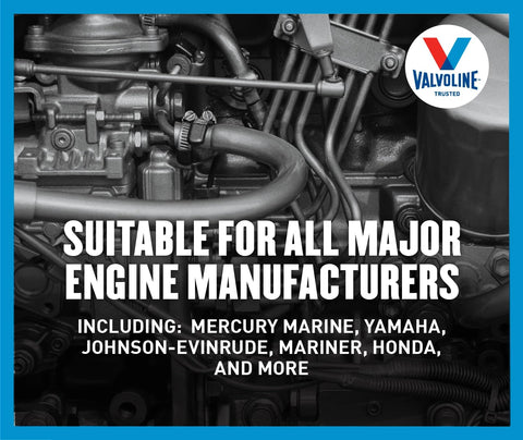 Valvoline oil storage scene focusing on rust defense during offseason.