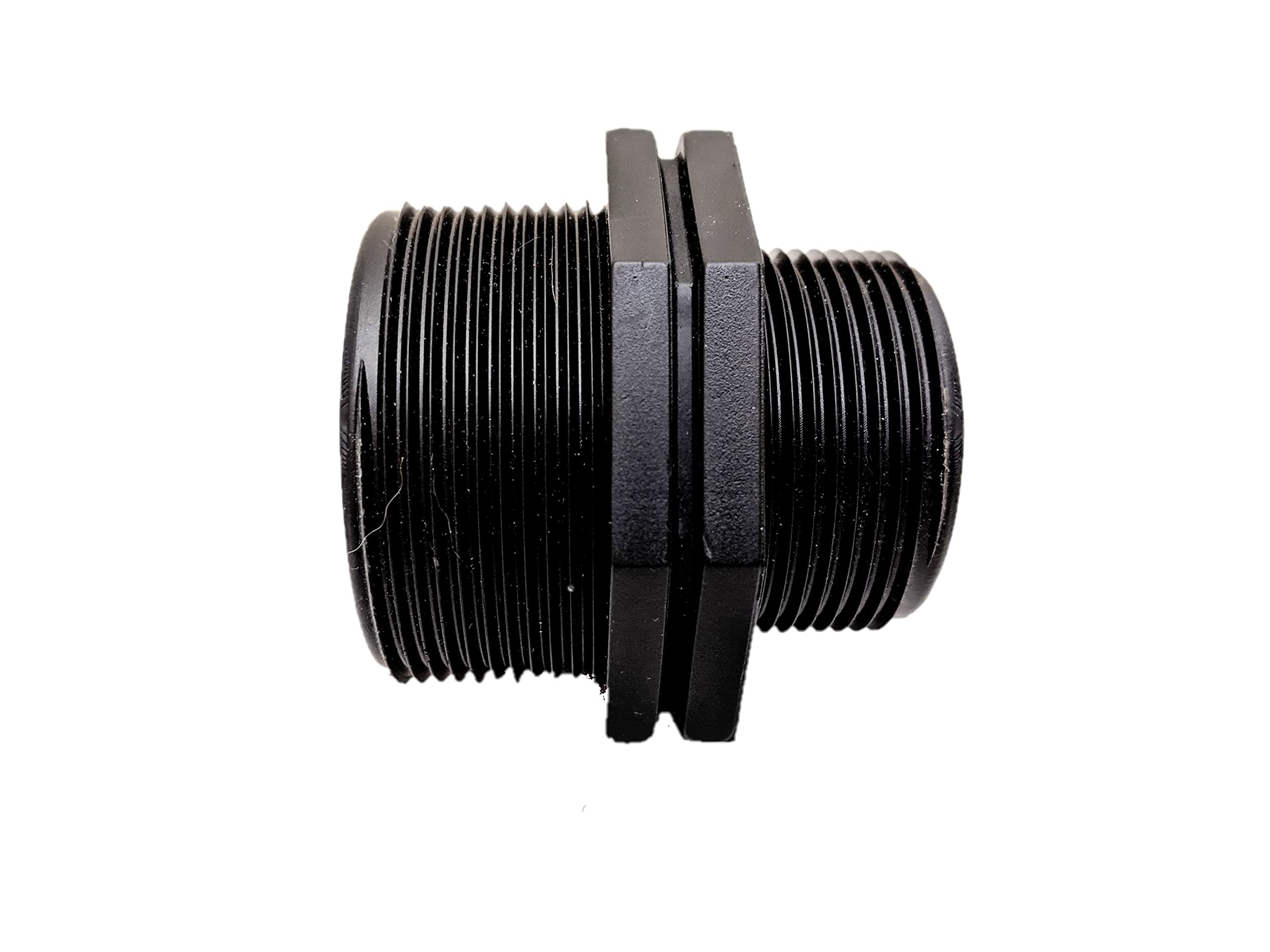 Van Enterprises MNPT octagon adapter for securing 2in to 1.5in connections.