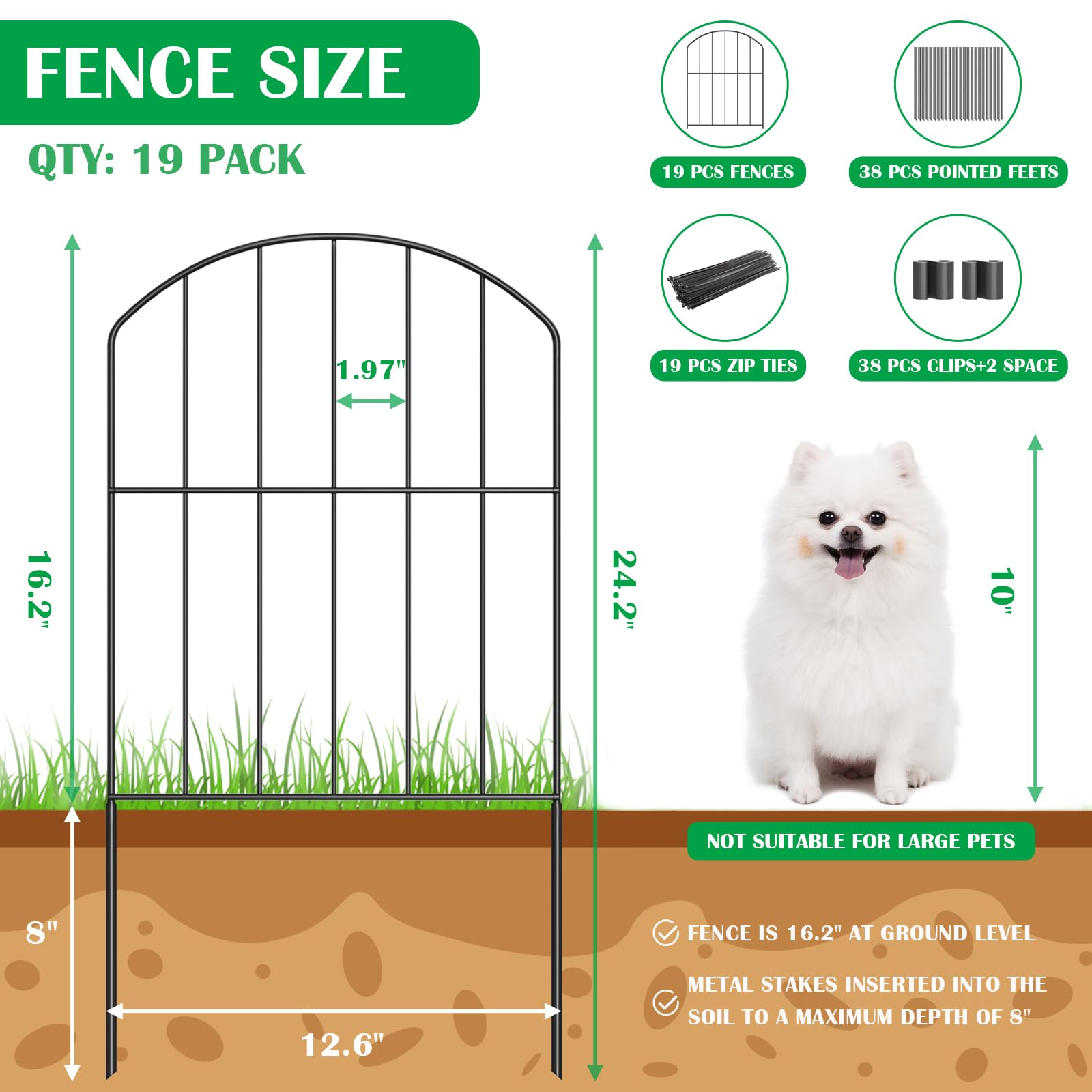 VANCASTLE fence panel close-up shows rustproof coating for outdoor longevity