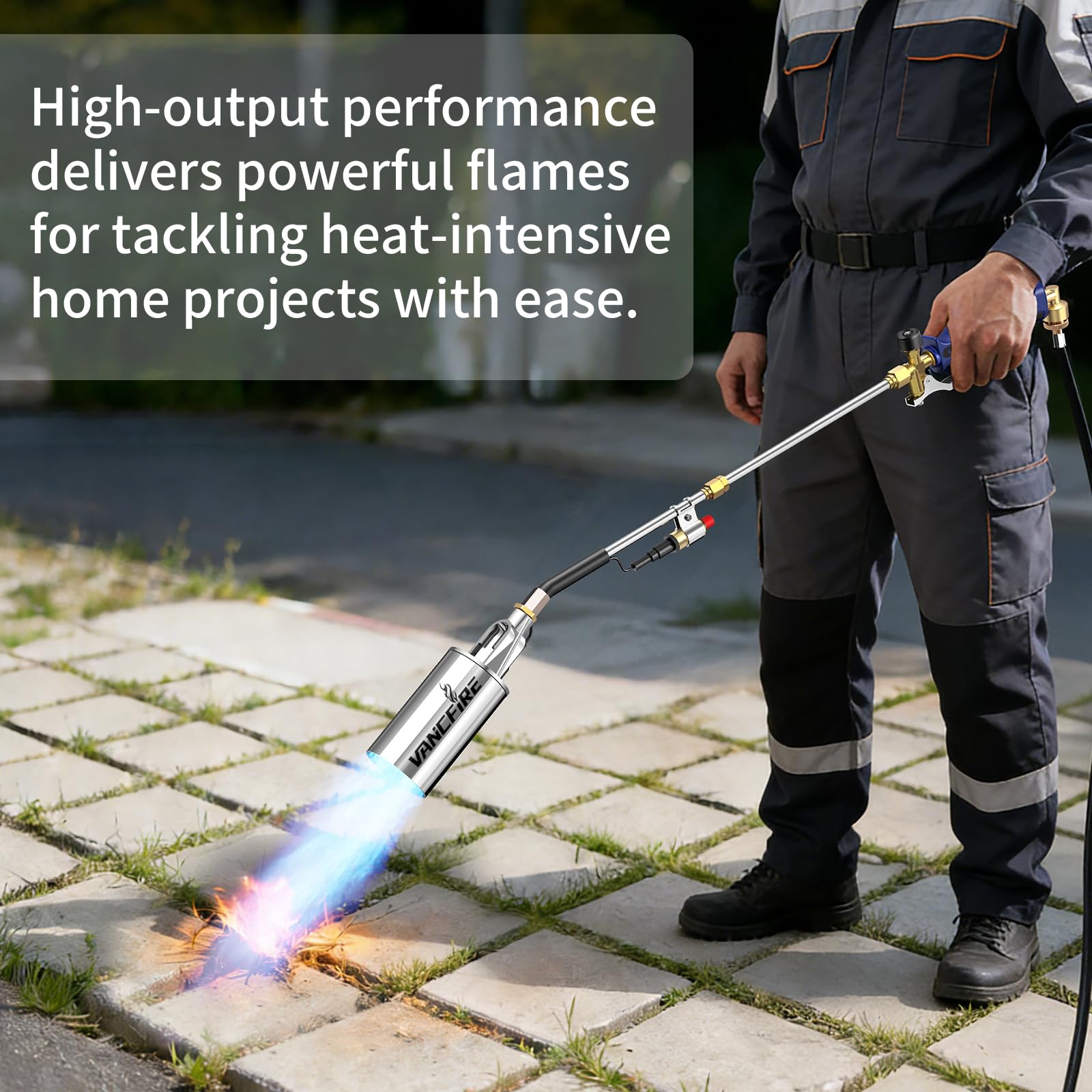 VANCFIRE CSA certified igniter and hose ensure safe operation