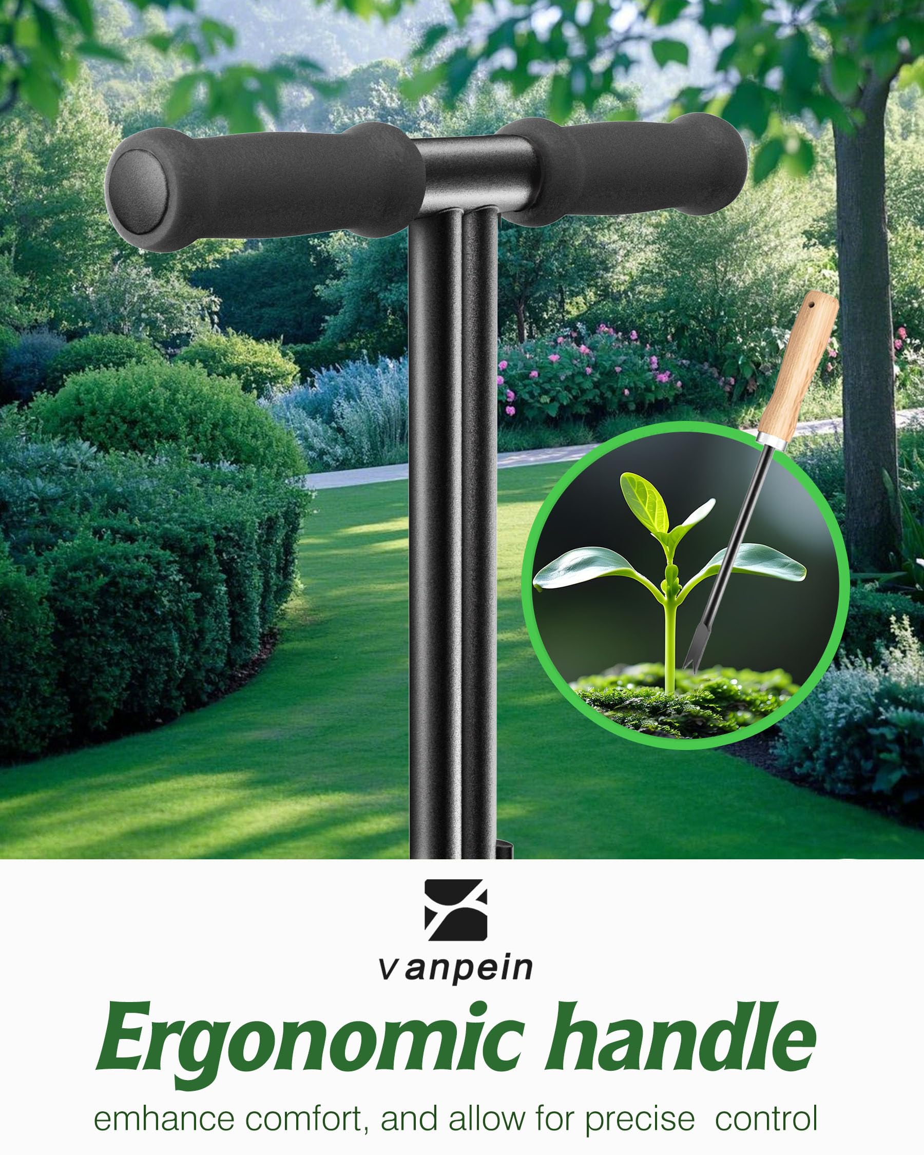 Vanpein cleaning tool included for plug removal