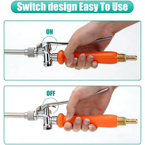 VANPET adjustable nozzle sprayer wand enabling mist and straight spray