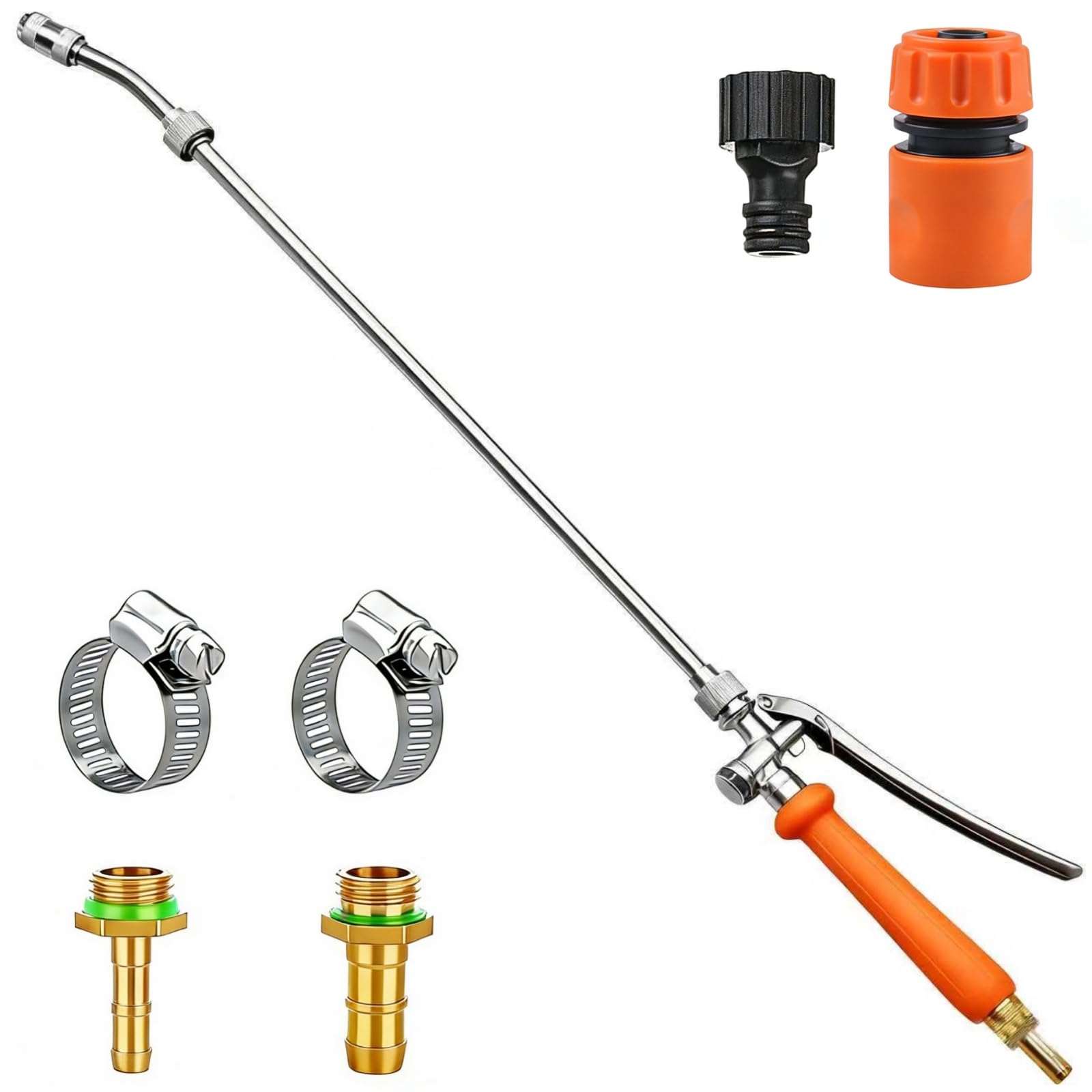 VANPET all-metal sprayer wand shown with 29-inch reach for durable watering tasks