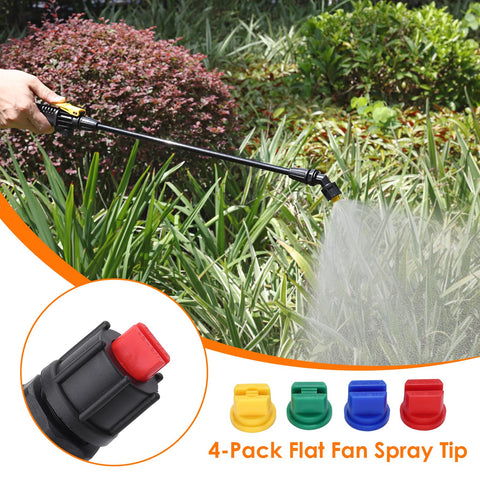 VANPET brass barbs for 1/4 and 3/8 inch hoses ensure easy hookups.