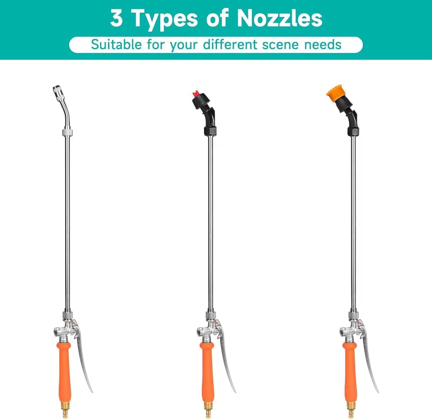 VANPET brass barbs in two sizes fit 1/4" and 3/8" hoses securely.