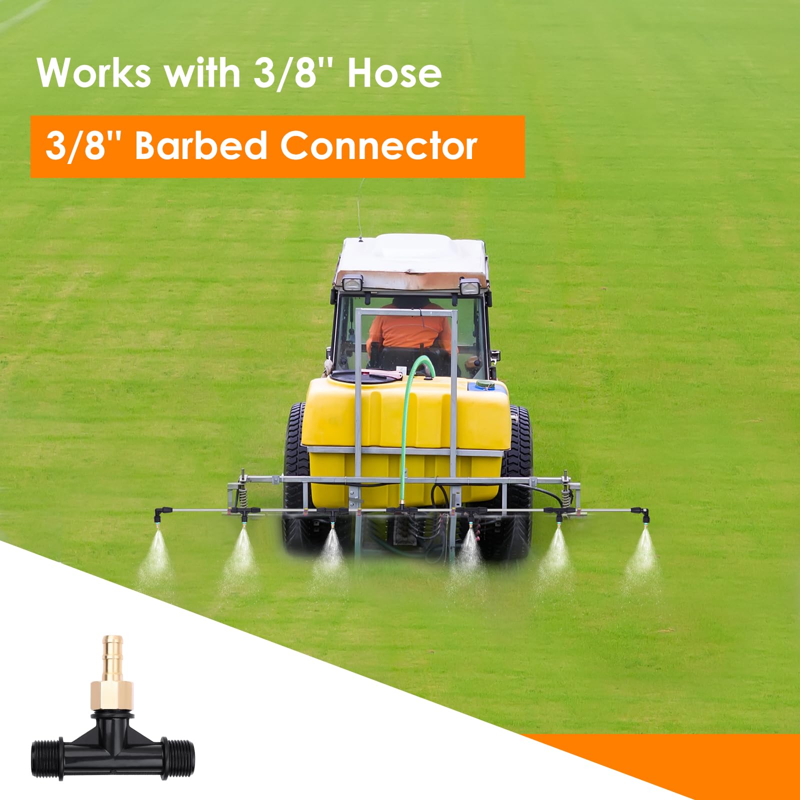 VANPET rust-proof poly construction handles heavy-duty spraying