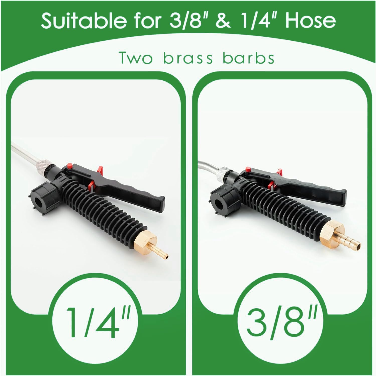VANPET durable tubing resists acids for tough spraying tasks.