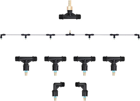 VANPET metal 6-nozzle boom wand extended for wide-area coverage