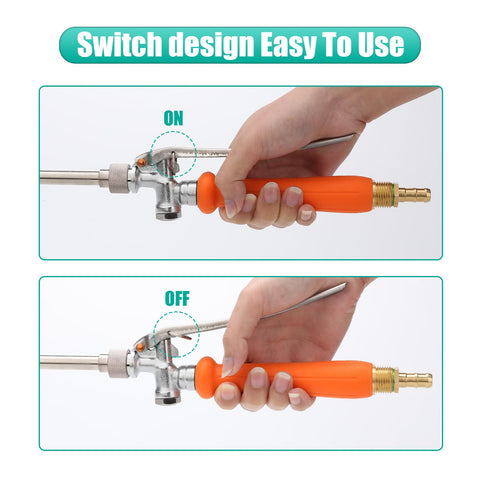 VANPET sprayer wand installation kit with clamps and hoses for quick setup