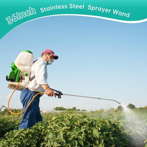 VANPET sprayer wand nozzle adjustable for mist to stream coverage