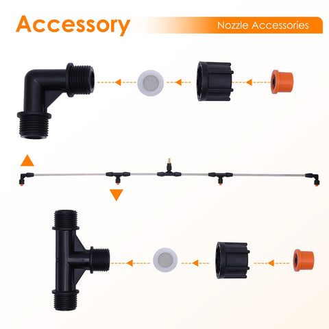 VANPET compatibility with tractors and ATVs enables efficient garden spraying