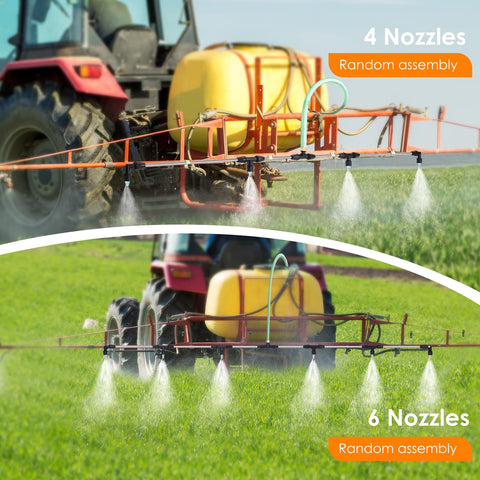 VANPET wide-coverage ATV sprayer attachment suitable for lawns and fields