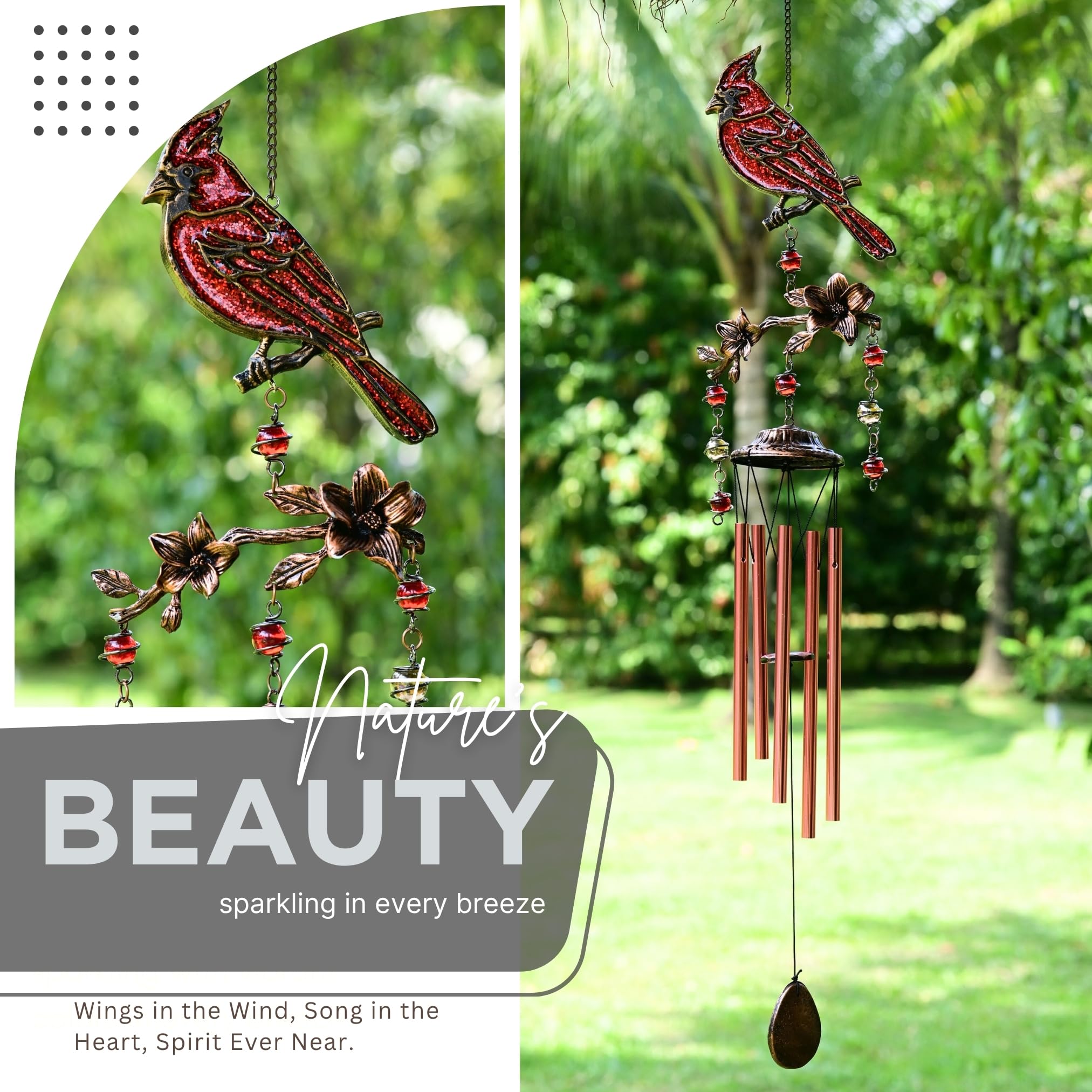 Vanquer blossom detail highlights quality craftsmanship and outdoor durability