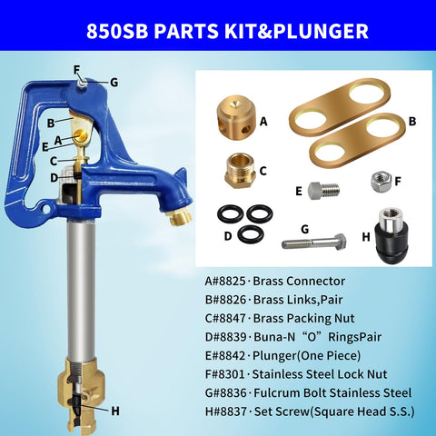 Vanshly brass link 8826 for durable linkage.