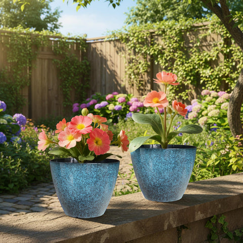 Vanslogreen colorful design planter adds vibrant hues to any space