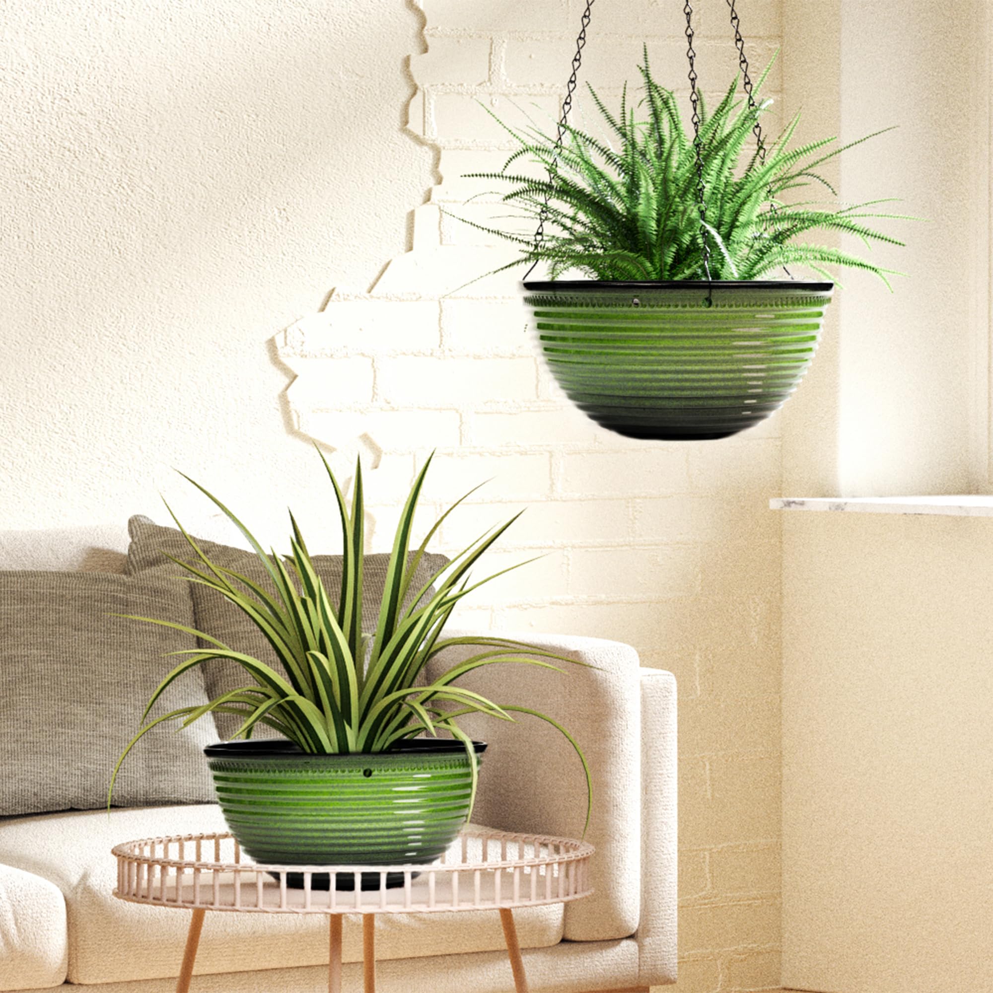 Vanslogreen indoor outdoor use allows versatile placement anywhere.