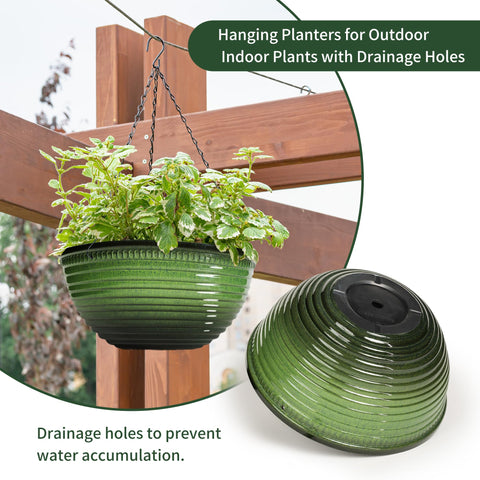 Vanslogreen lightweight, durable plastic planter suitable for tabletop use.