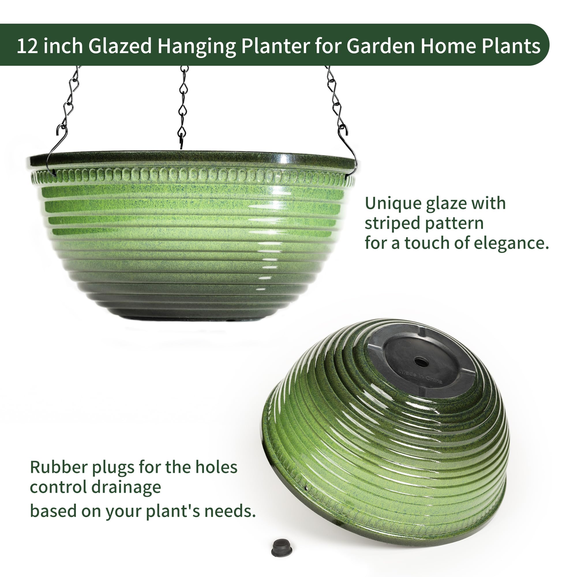 Vanslogreen triangular chain provides stable, rust-resistant hanging support.