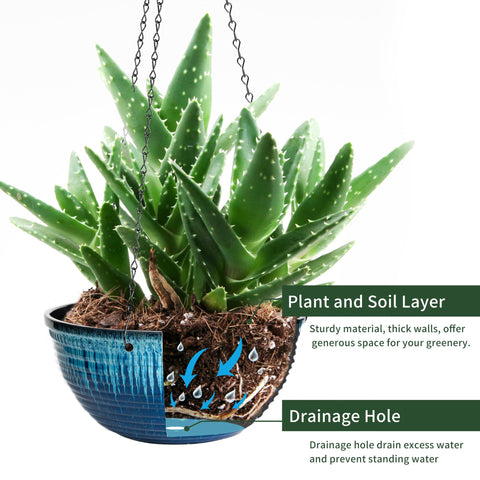 Two-pack Vanslogreen planters ready for home garden use.