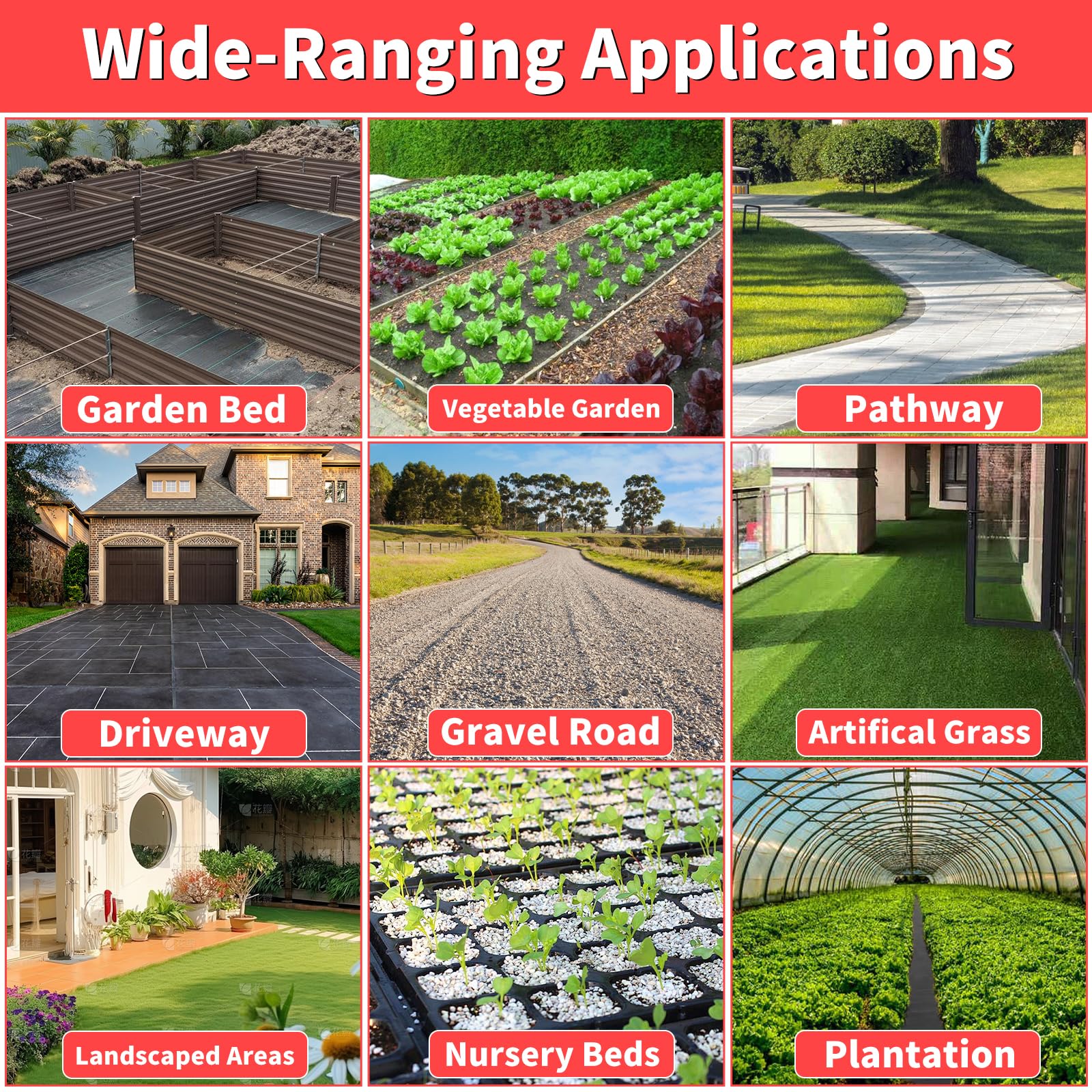Vanver permeable design sustains soil air while suppressing weeds