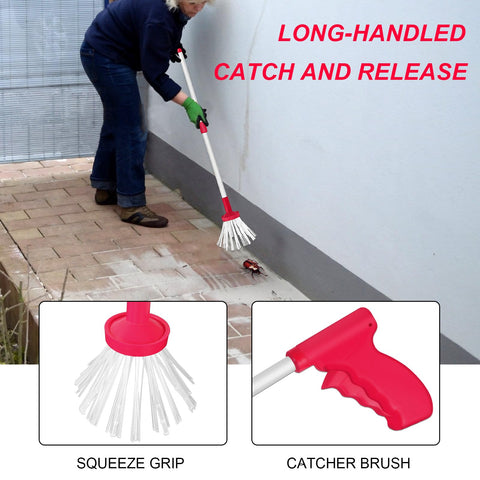 Vanwoke foldable spider catcher saves storage space when not in use