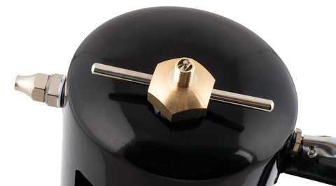 Vaper 19487 filler-cap assembly with pin supports precise alignment