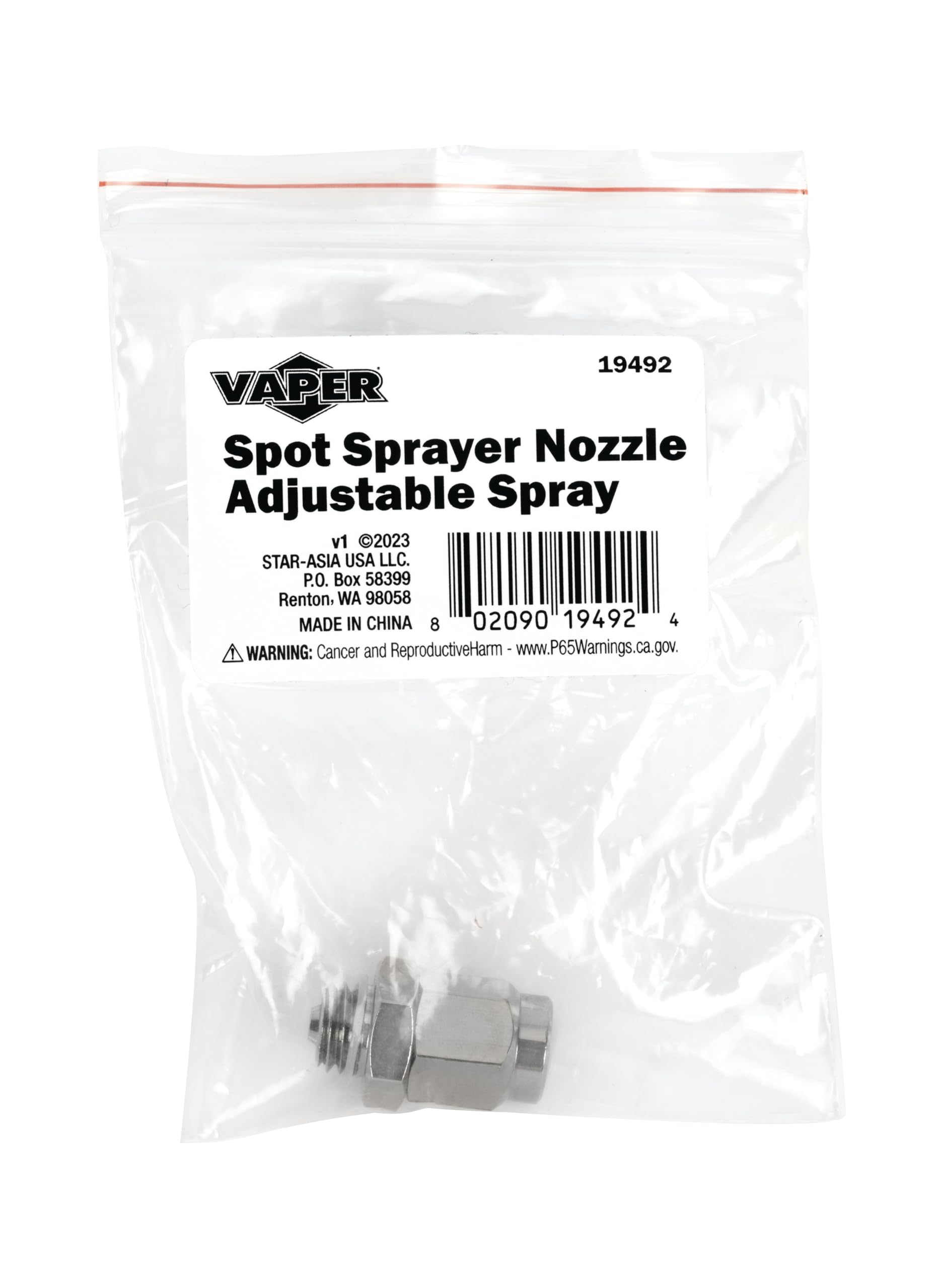 Vaper 19492 fingertip adjustment in action for versatile spray patterns