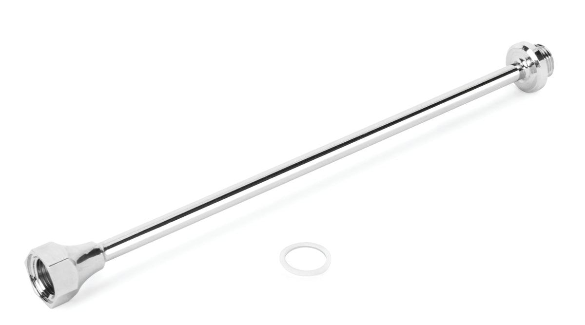 Vaper 19493 6-inch rigid brass extension nozzle improves reach for tight spaces.