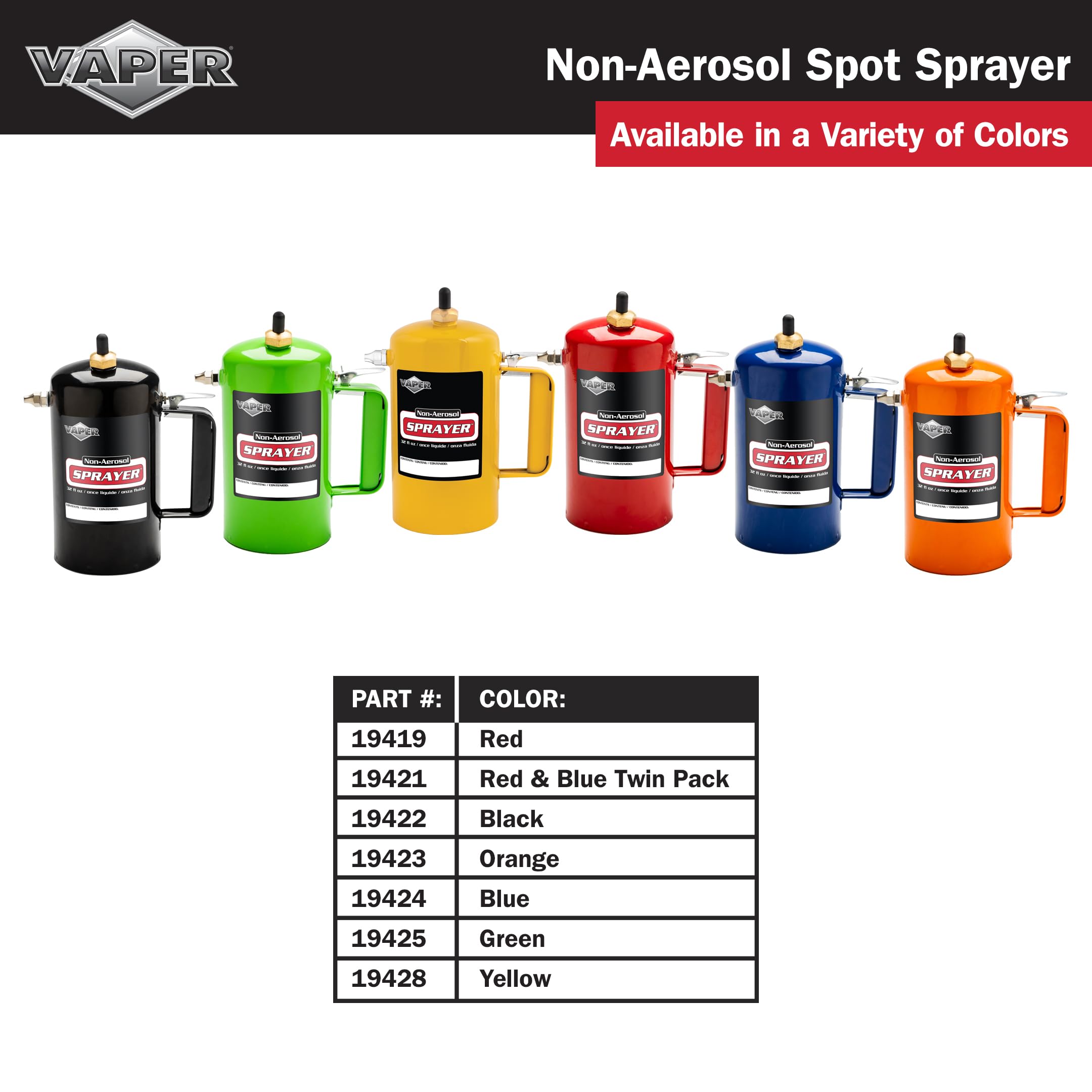 Vaper rebuild kit 19420 compatibility for extending sprayer life.