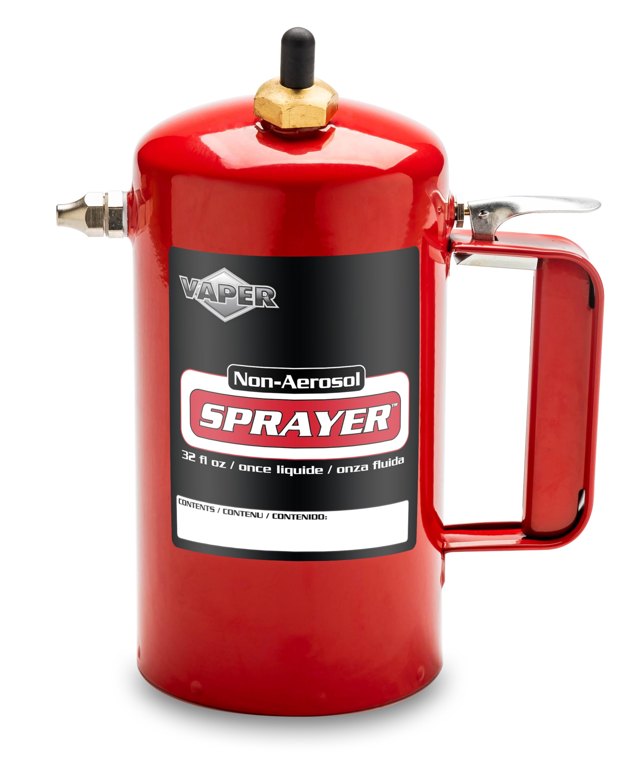 Vaper Red Spot Spray Bottle 32 oz, ideal for refillable spraying tasks.